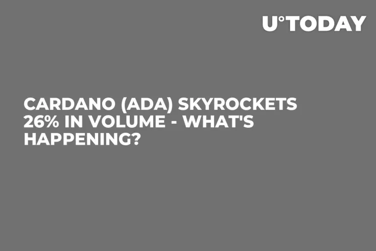 Cardano (ADA) Skyrockets 26% in Volume - What's Happening?