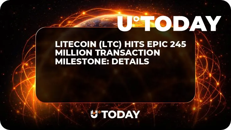 Litecoin (LTC) Hits Epic 245 Million Transaction Milestone: Details