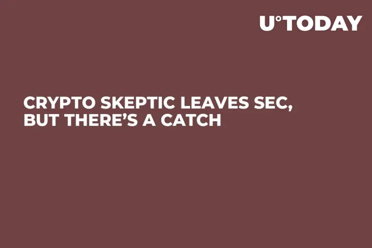Crypto Skeptic Leaves SEC, But There’s a Catch