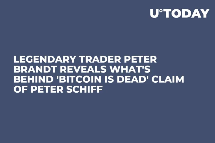 Legendary Trader Peter Brandt Reveals What's Behind 'Bitcoin Is Dead' Claim of Peter Schiff