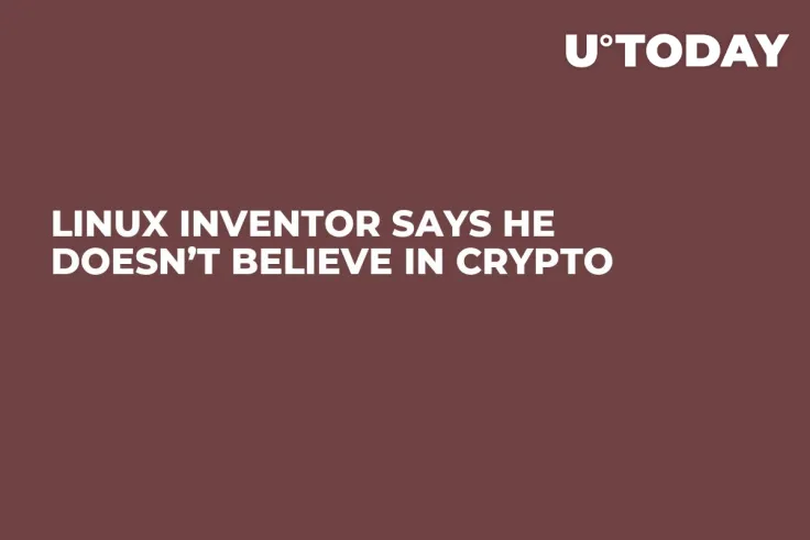 Linux Inventor Says He Doesn’t Believe in Crypto