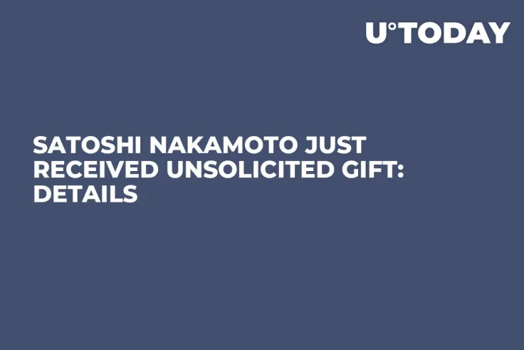 Satoshi Nakamoto Just Received Unsolicited Gift: Details