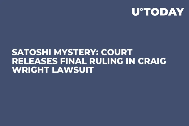 Satoshi Mystery: Court Releases Final Ruling in Craig Wright Lawsuit