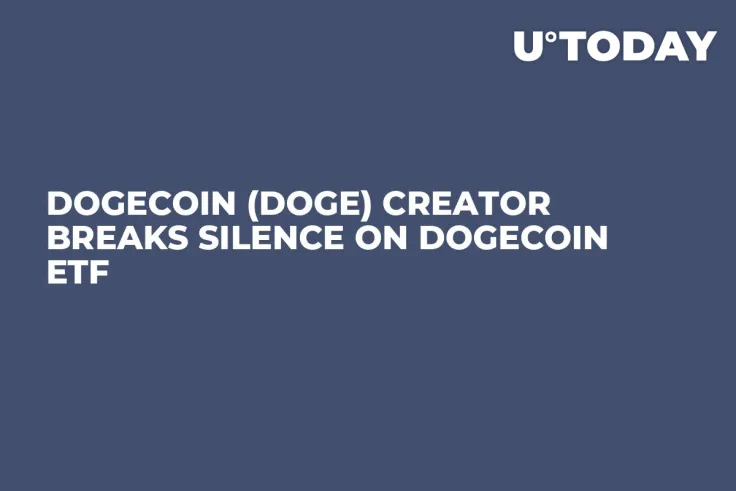 Dogecoin (DOGE) Creator Breaks Silence on Dogecoin ETF