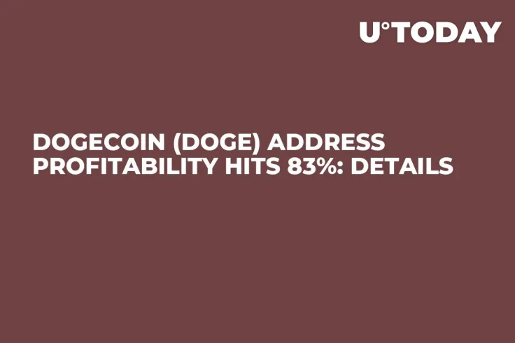 Dogecoin (DOGE) Address Profitability Hits 83%: Details
