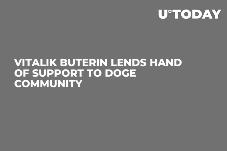 Vitalik Buterin Lends Hand of Support to DOGE Community
