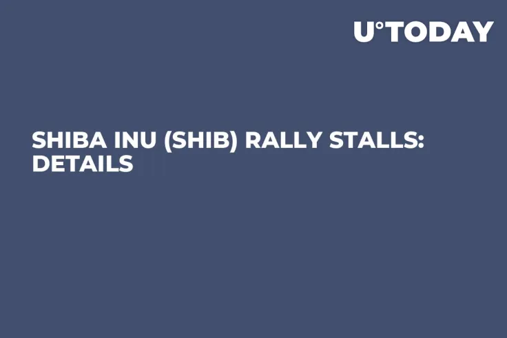 Shiba Inu (SHIB) Rally Stalls: Details