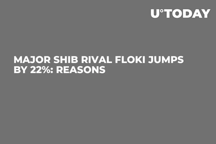 Major SHIB Rival FLOKI Jumps by 22%: Reasons