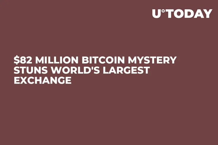 $82 Million Bitcoin Mystery Stuns World's Largest Exchange