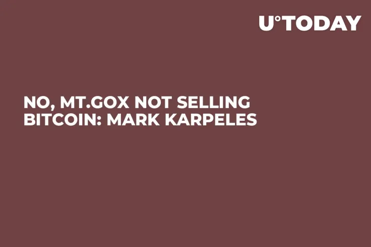 No, Mt.Gox Not Selling Bitcoin: Mark Karpeles