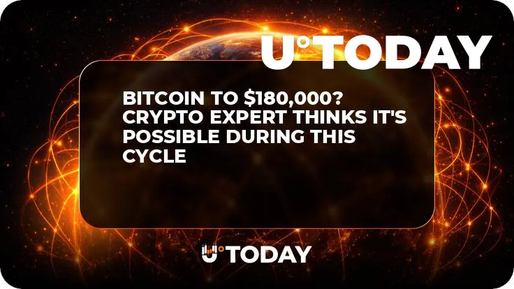 Bitcoin to $180,000? Crypto Expert Thinks It's Possible During This Cycle