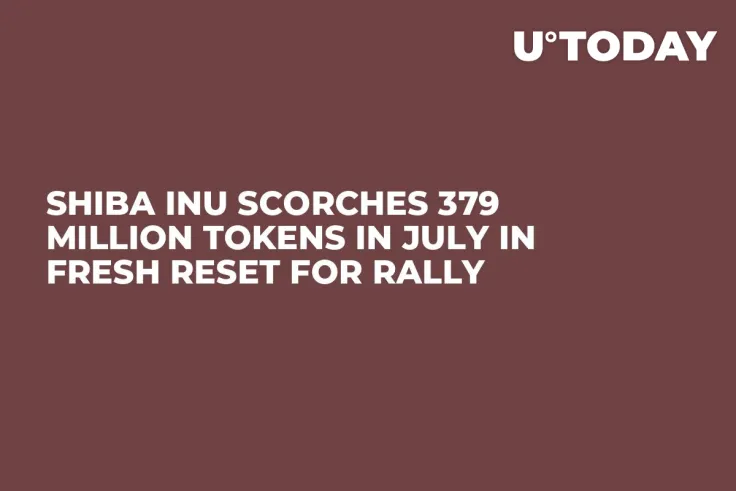 Shiba Inu Scorches 379 Million Tokens in July in Fresh Reset for Rally