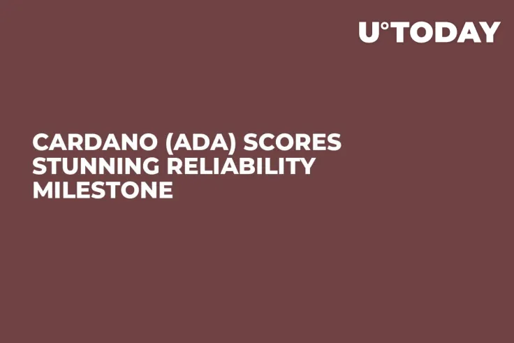 Cardano (ADA) Scores Stunning Reliability Milestone
