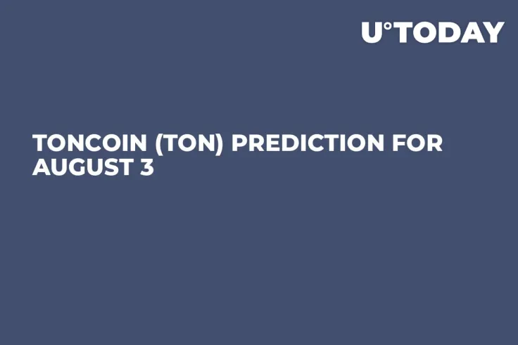 Toncoin (TON) Prediction for August 3