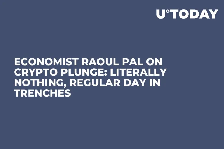 Economist Raoul Pal on Crypto Plunge: Literally Nothing, Regular Day in Trenches