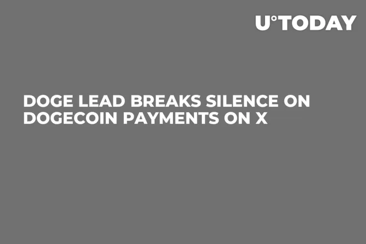DOGE Lead Breaks Silence on Dogecoin Payments on X
