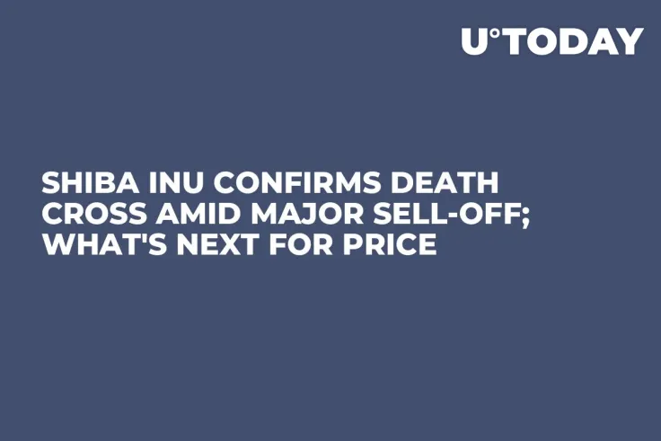 Shiba Inu Confirms Death Cross Amid Major Sell-Off; What's Next for Price