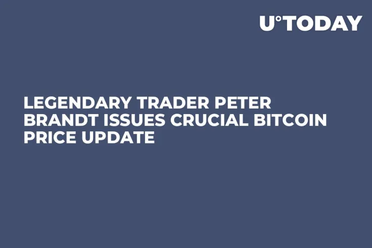 Legendary Trader Peter Brandt Issues Crucial Bitcoin Price Update