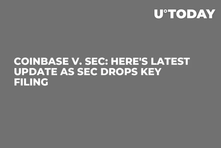 Coinbase v. SEC: Here's Latest Update as SEC Drops Key Filing