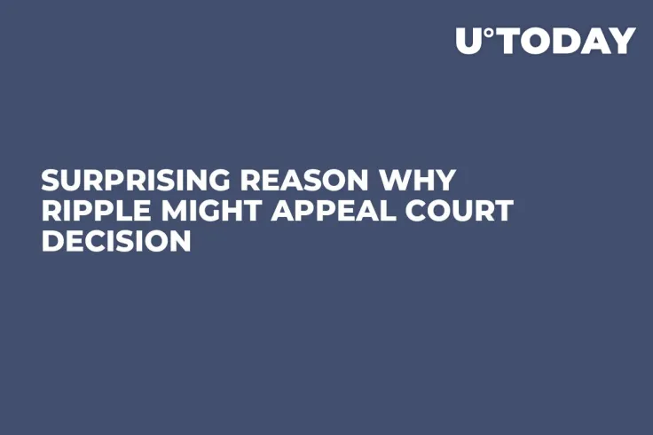 Surprising Reason Why Ripple Might Appeal Court Decision 