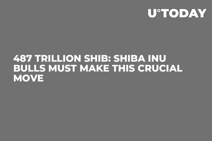 487 Trillion SHIB: Shiba Inu Bulls Must Make This Crucial Move