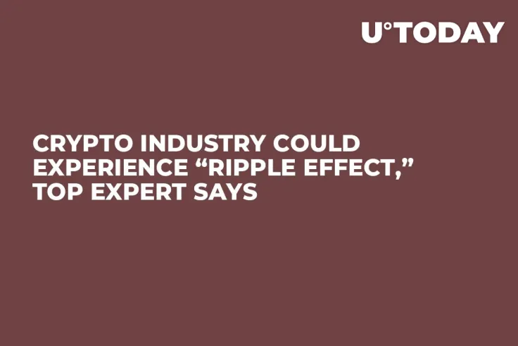 Crypto Industry Could Experience “Ripple Effect,” Top Expert Says 