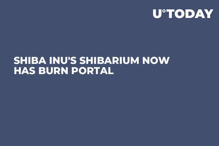 Shiba Inu's Shibarium Now Has Burn Portal  