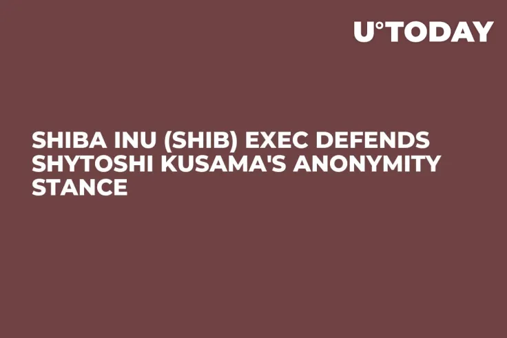 Shiba Inu (SHIB) Exec Defends Shytoshi Kusama's Anonymity Stance