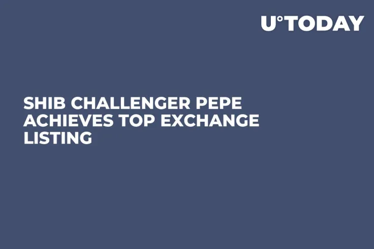 SHIB Challenger PEPE Achieves Top Exchange Listing