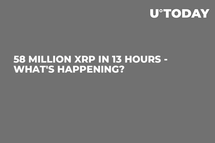 58 Million XRP in 13 Hours - What's Happening?