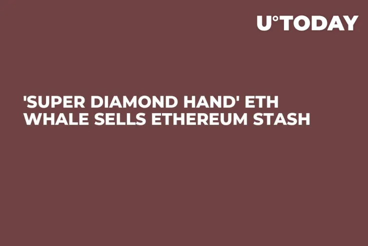 'Super Diamond Hand' ETH Whale Sells Ethereum Stash