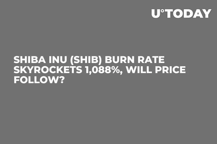 Shiba Inu (SHIB) Burn Rate Skyrockets 1,088%, Will Price Follow?
