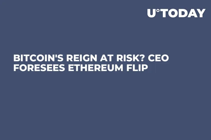 Bitcoin's Reign at Risk? CEO Foresees Ethereum Flip