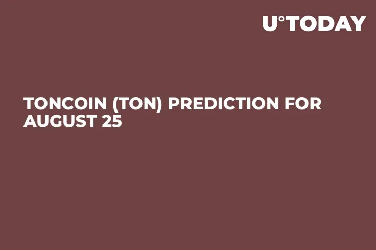 Toncoin (TON) Prediction for August 25