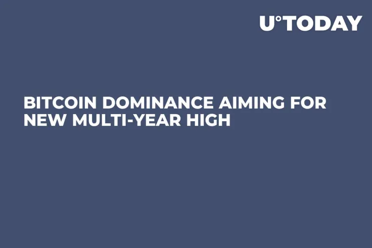 Bitcoin Dominance Aiming for New Multi-Year High
