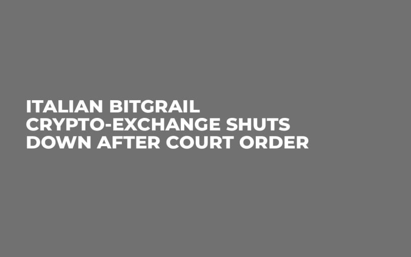 Italian BitGrail Crypto-Exchange Shuts Down After Court Order
