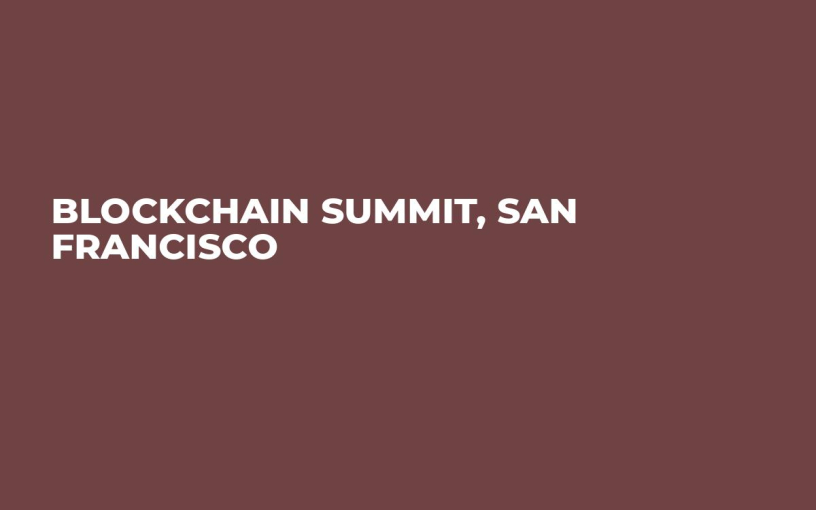 blockchain summit san francisco