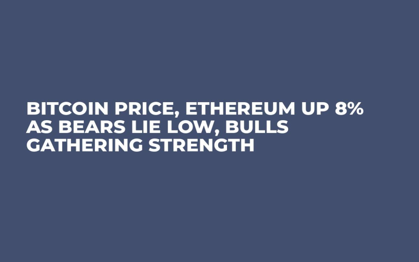 Bitcoin Price, Ethereum Up 8% As Bears Lie Low, Bulls Gathering Strength