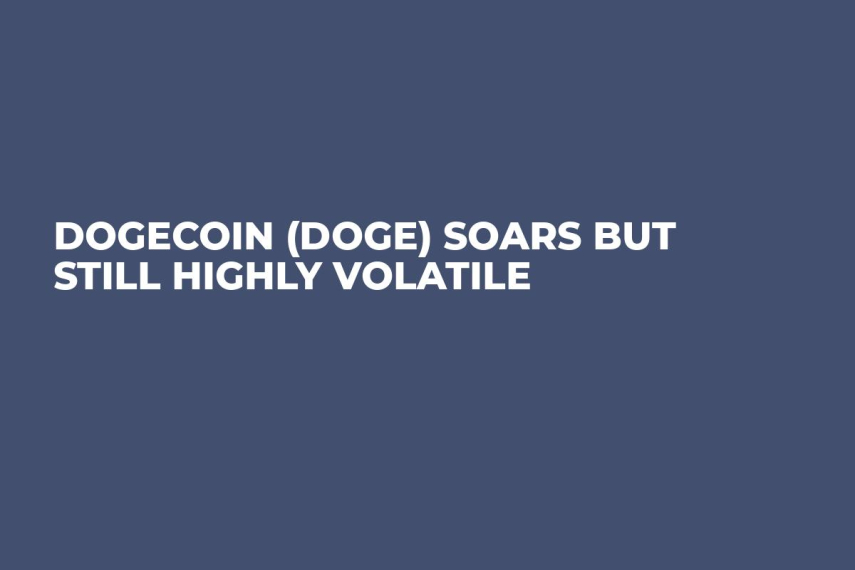DogeCoin (DOGE) Soars But Still Highly Volatile