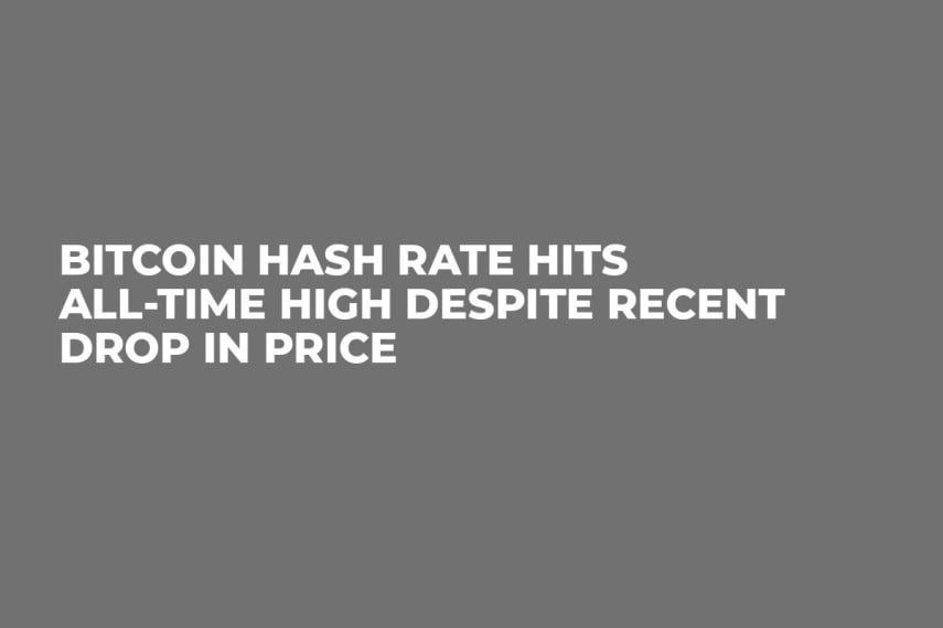 Bitcoin Hash Rate Hits All-Time High Despite Recent Drop in Price
