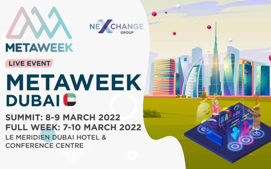 MetaWeek 7 to 10 March (Full Week) / 8 to 9 (Main  Summit)