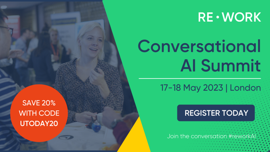 Conversational AI Summit – 17-18 May 2023 | London, UK