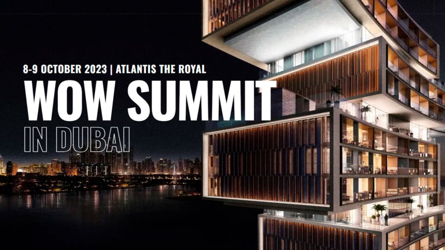 WOW Summit Dubai 2023 | October 8-9, 2023