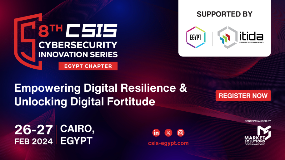 8th Edition Cybersecurity Innovation Series - Cairo, Egypt