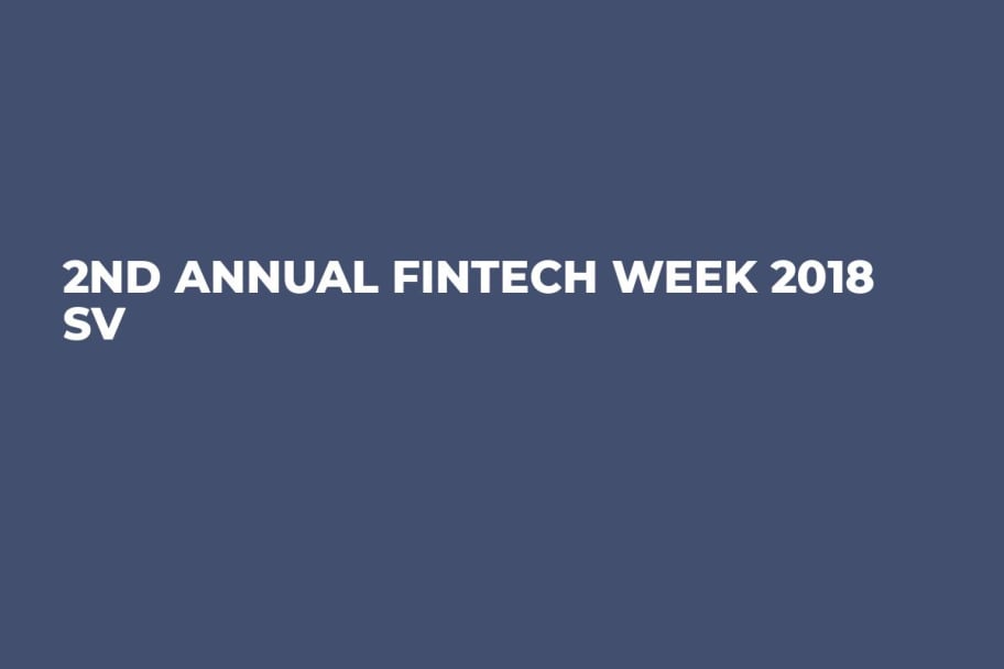 2nd Annual Fintech Week 2018 SV