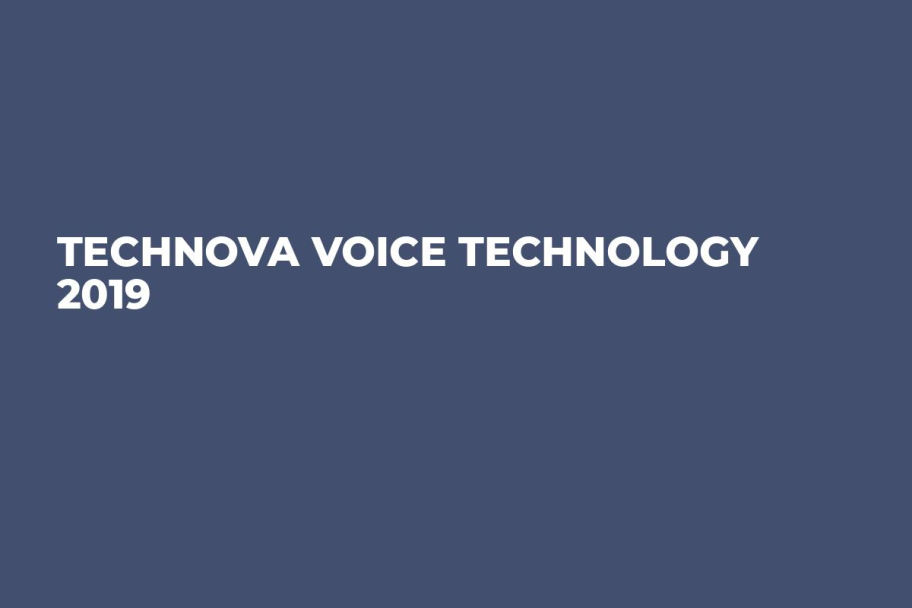 TechNOVA Voice Technology 2019