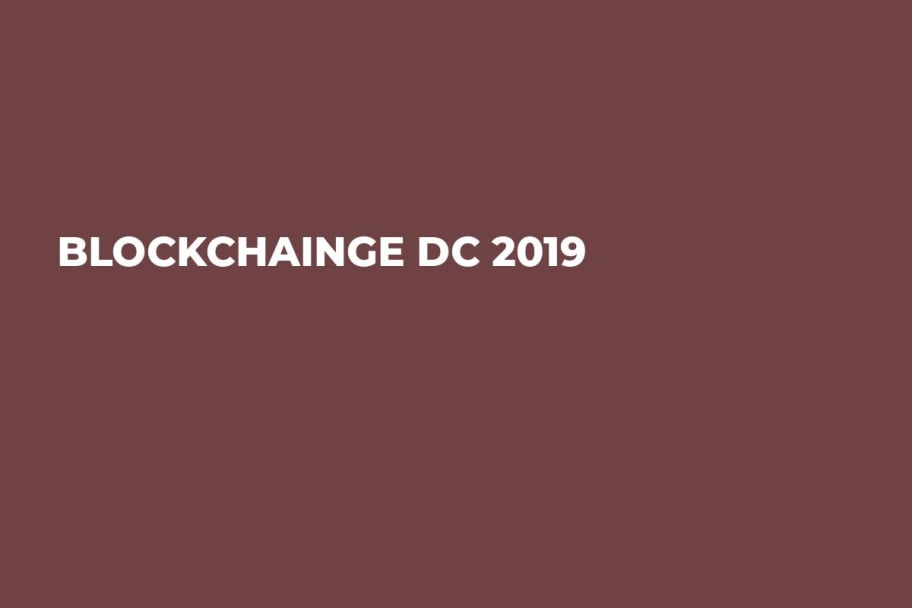 BLOCKCHAINGE DC 2019
