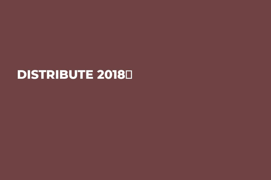 DISTRIBUTE 2018	