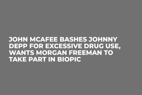 John McAfee Bashes Johnny Depp for Excessive Drug Use, Wants Morgan Freeman to Take Part in Biopic John McAfee Bashes Johnny Depp for Excessive Drug Use, Wants Morgan Freeman to Take Part in Biopic