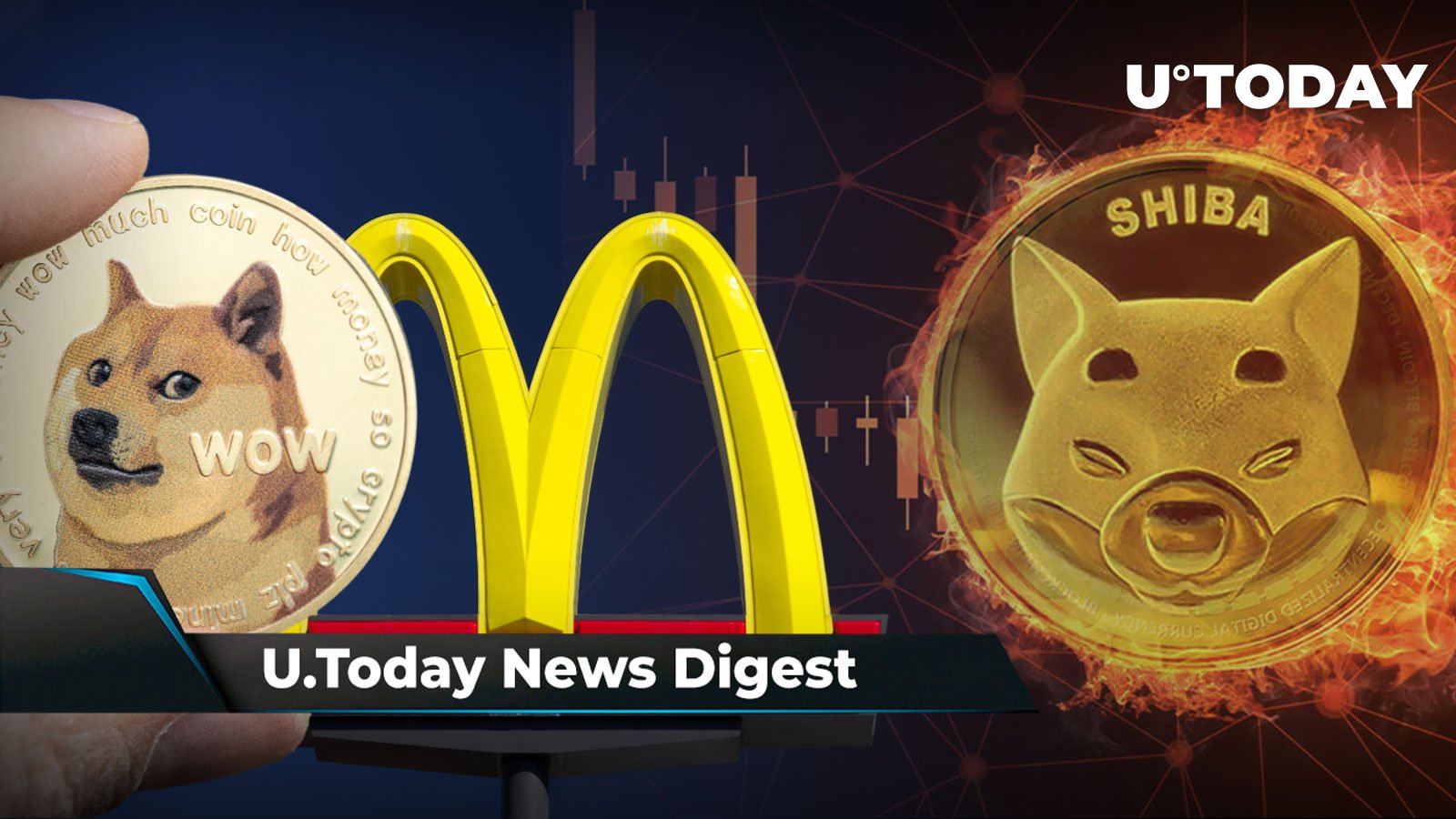 Ripple CTO Hints at Satoshi Nakamoto’s Identity, DOGE Army Stunned by McDonald’s Refusal to Go Viral, SHIB Burn Rate Drops Hard: Crypto News Digest by U.Today